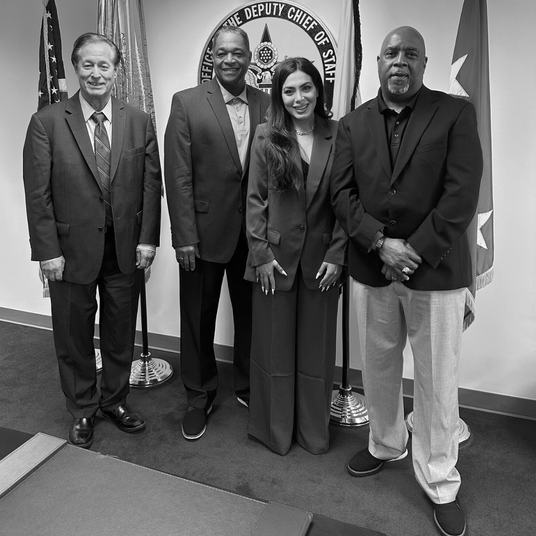 BITAR VISITS THE PENTAGON WITH HER ADVISORS