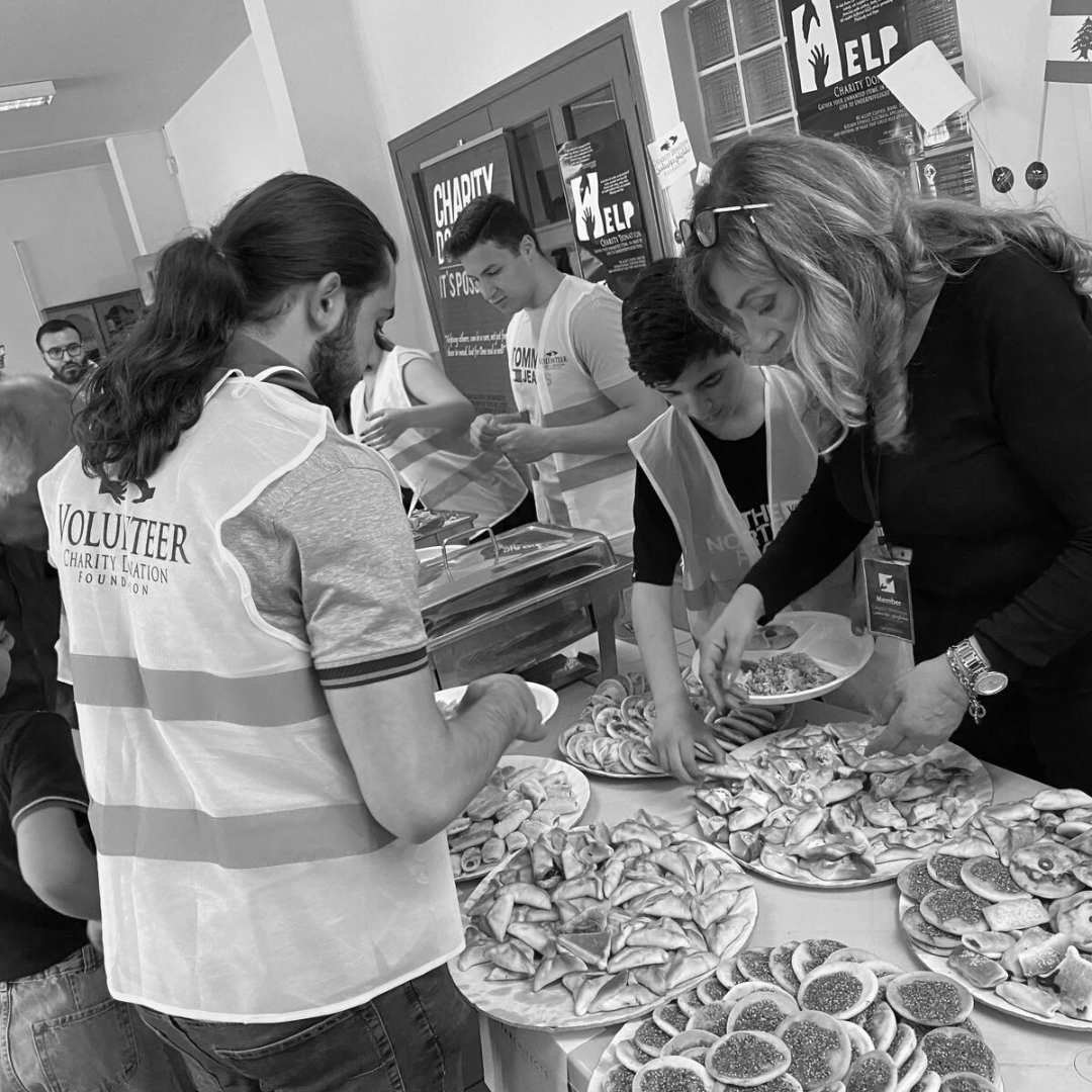 BITARCHITECTS SUPPORTS CHARITY DONATION ELDERLY LUNCH AT DAR AL SAADA